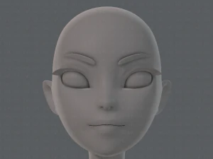 base mesh woman 19 3D Model