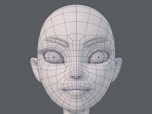 base mesh woman 19 Modelo 3D