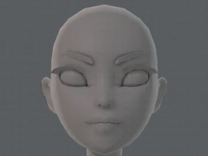 base mesh woman 19 3D Model