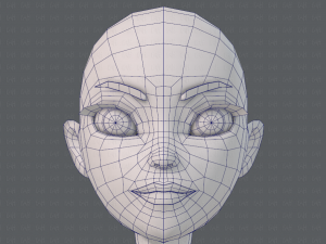 base mesh woman 19 Modelo 3D