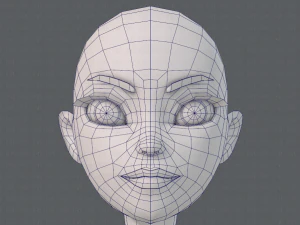 base mesh woman 19 3D Model