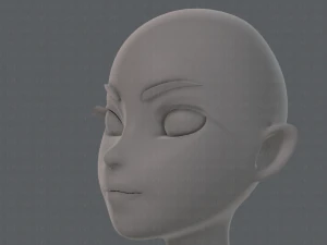 base mesh woman 19 3D Model