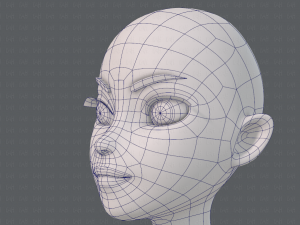base mesh woman 19 Modelo 3D