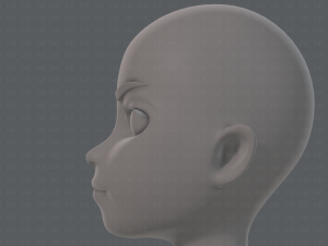 base mesh woman 19 Modelo 3D