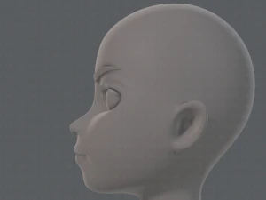base mesh woman 19 3D Model