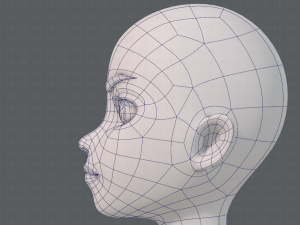 base mesh woman 19 Modelo 3D