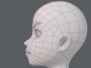 base mesh woman 19 3D Model