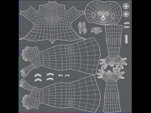 base mesh woman 19 Modelo 3D