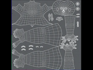 base mesh woman 19 3D Model