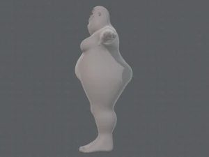 base mesh woman 20 3D Model