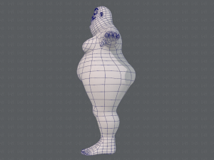 base mesh woman 20 3D Model