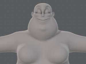 base mesh woman 20 3D Model