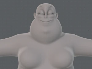 base mesh woman 20 3D Model