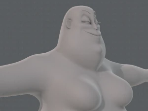 base mesh woman 20 3D Model