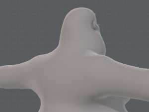 base mesh woman 20 3D Model