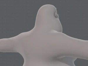 base mesh woman 20 3D Model