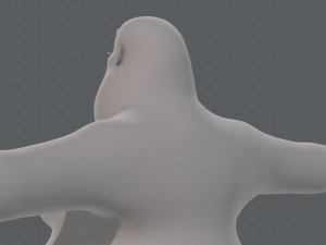 base mesh woman 20 3D Model