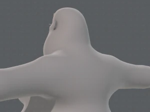 base mesh woman 20 3D Model