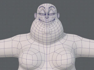 base mesh woman 20 3D Model