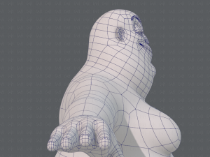 base mesh woman 20 3D Model