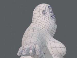 base mesh woman 20 3D Model