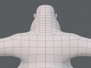 base mesh woman 20 3D Model