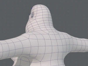base mesh woman 20 3D Model