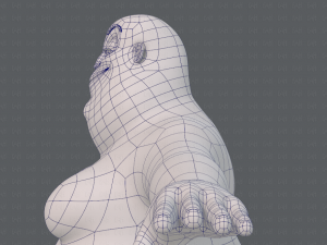 base mesh woman 20 3D Model