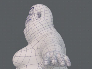 base mesh woman 20 3D Model