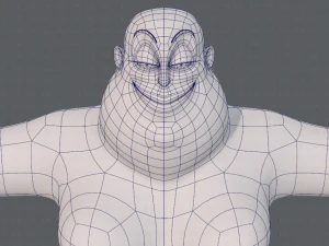 base mesh woman 20 3D Model