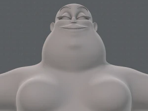 base mesh woman 20 3D Model