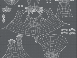 base mesh woman 20 3D Model
