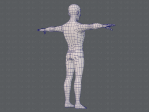 base mesh man character v19 3D Model