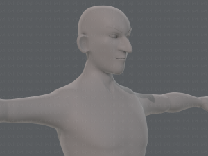 base mesh man character v19 3D Model