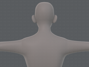 base mesh man character v19 3D Model