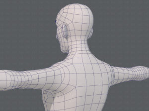 base mesh man character v19 3D Model