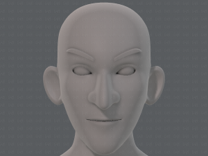 base mesh man character v19 3D Model