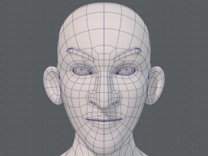 base mesh man character v19 3D Model