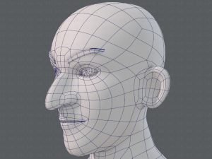 base mesh man character v19 3D Model