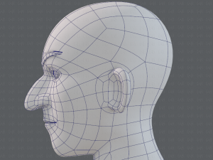 base mesh man character v19 3D Model