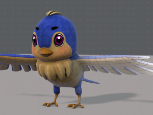 bird v01 3D Model