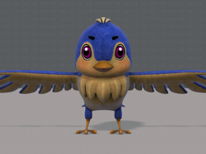 bird v01 Model 3D