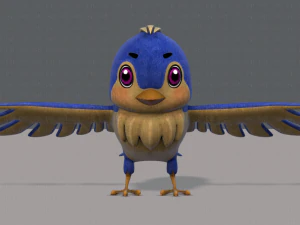bird v01 3D Model