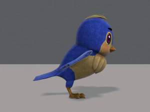 bird v01 3D Model