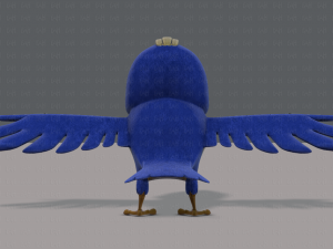 bird v01 Model 3D