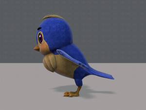 bird v01 Model 3D