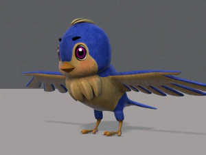 bird v01 3D Model