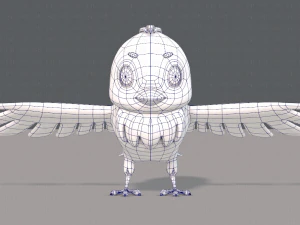 bird v01 3D Model