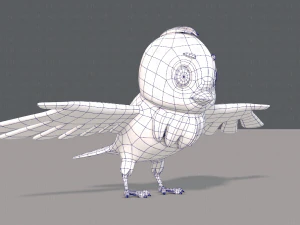 bird v01 3D Model