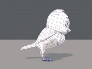 bird v01 Model 3D